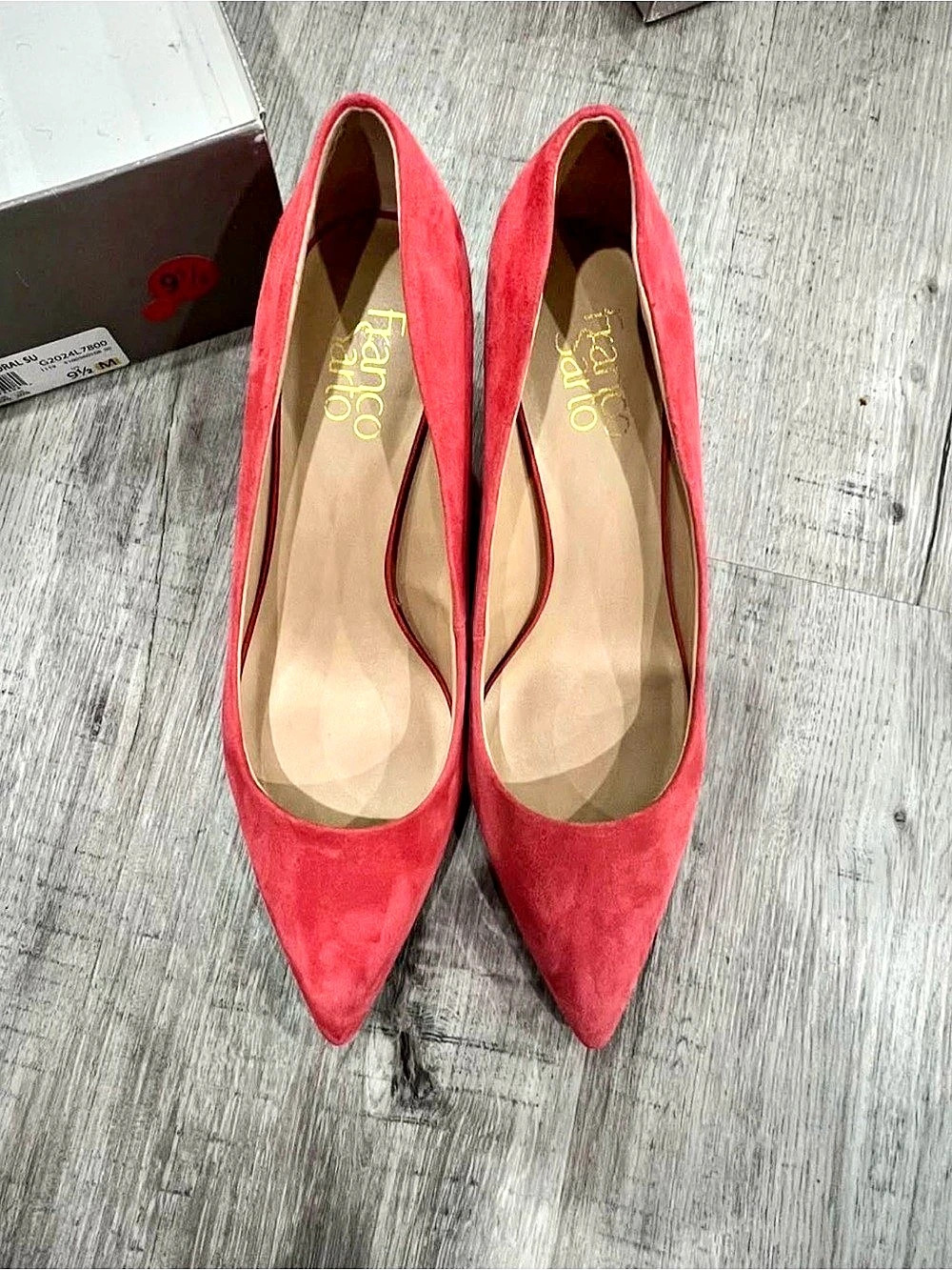 Franco Sarto Pink Heels